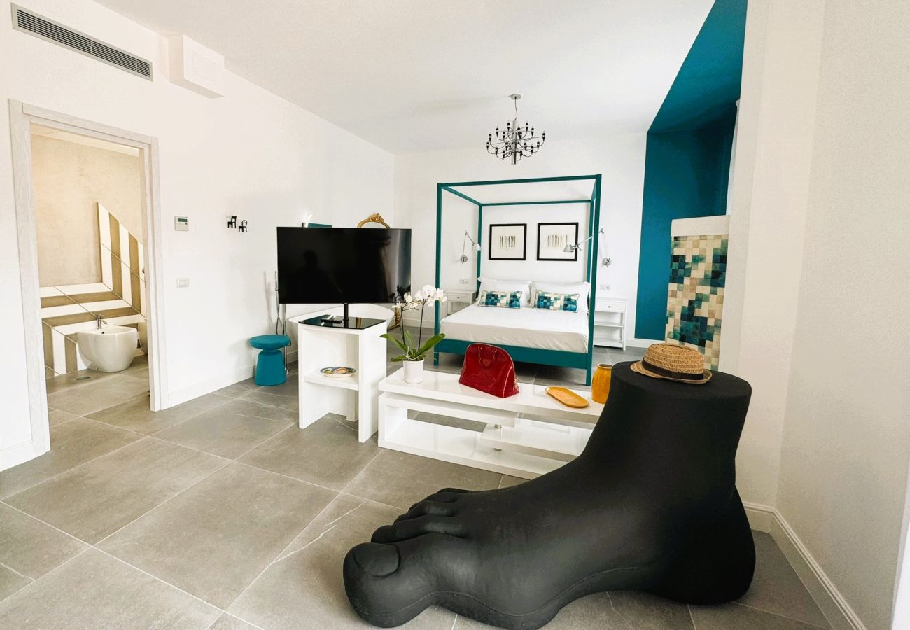 Alquiler por habitaciones en Piano di Sorrento - Design flat - Pesce